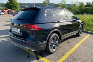 Yksityinen kuljetus Zürichin lentokentältä Zürichin kaupunkiin