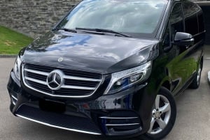 Yksityinen kuljetus Zürichin lentokentältä Zürichin kaupunkiin