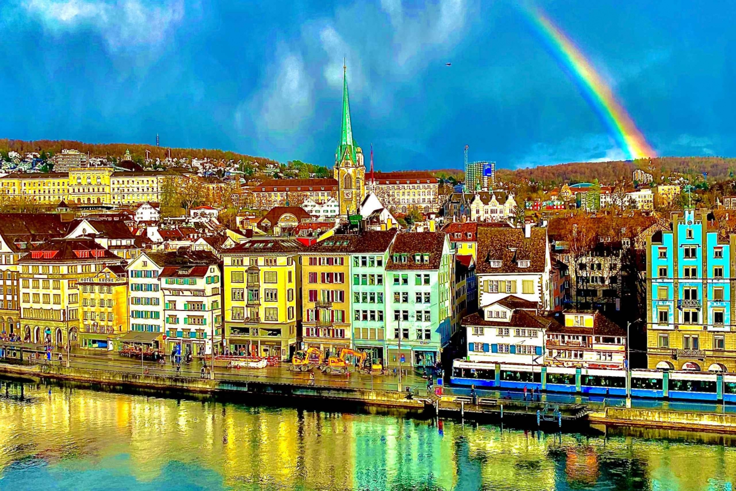 Zurich! Best Panoramic views and Oldtown full!