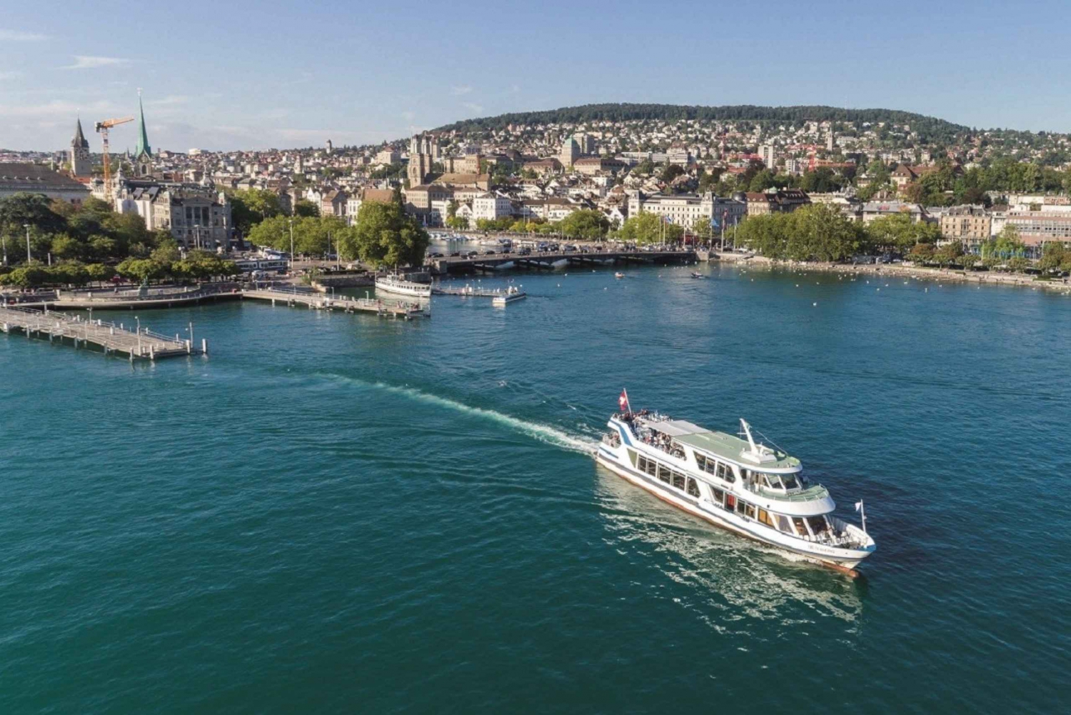 Zürich: Sightseeingtur i byen med krydstogt på søen