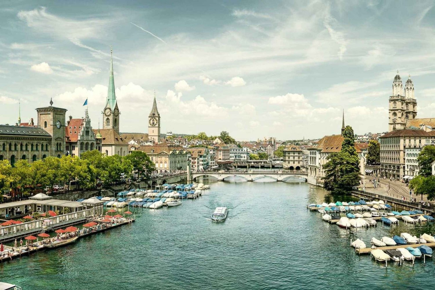 Zürich: Byrundvisning, guidet krydstogt og besøg hos Lindt Home of Chocolate