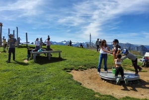 Dagstur fra Zürich: Den bratteste taubanen til Stoos og utsikten fra Rigi