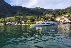 Dagstur fra Zürich: Den bratteste taubanen til Stoos og utsikten fra Rigi