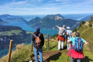 Dagstur fra Zürich: Den bratteste taubanen til Stoos og utsikten fra Rigi