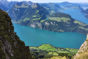 Dagstur fra Zürich: Den bratteste taubanen til Stoos og utsikten fra Rigi