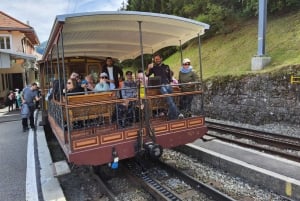 Dagstur fra Zürich: Den bratteste taubanen til Stoos og utsikten fra Rigi