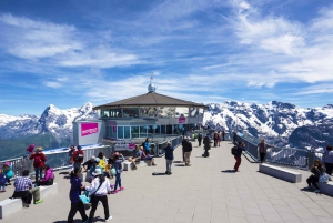 Zurich: Day trip to Schilthorn, Thrill Walk, and Bond World