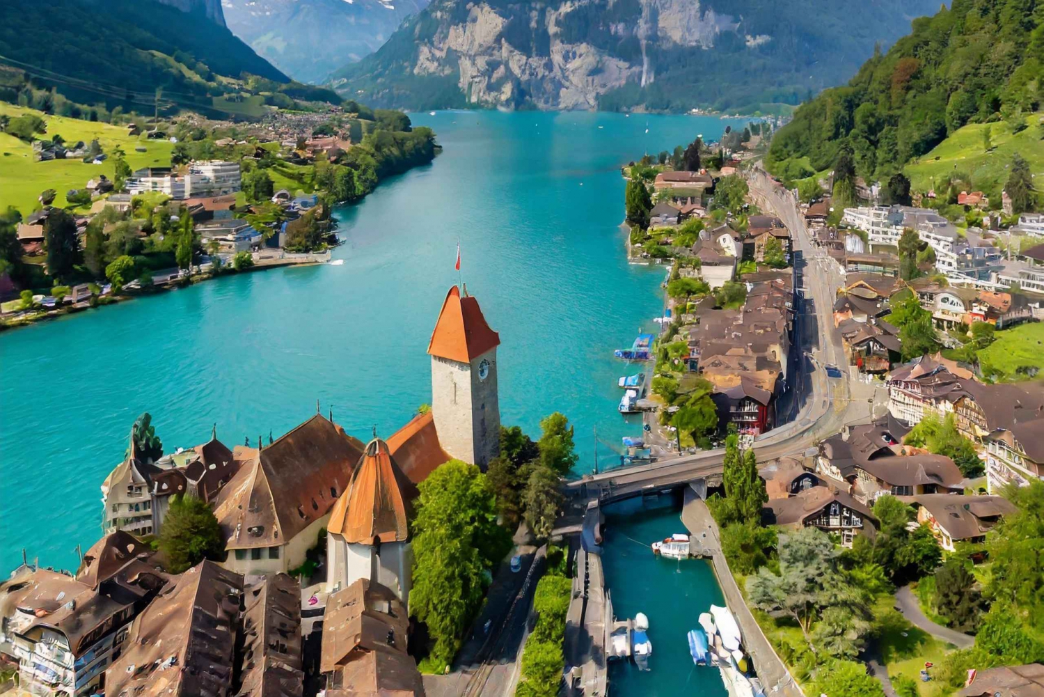 From Zurich: Interlaken and Grindelwald Private Day Tour