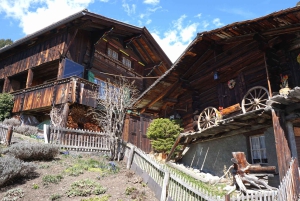 チューリッヒ発：ラウターブルンネンとミューレンのアルプス日帰りツアー（少人数グループ）をご案内します