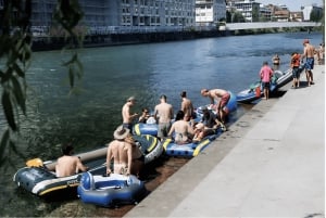 Zürich: Kellu Limmat-joella kuin paikallinen – yksityinen vesiseikkailu