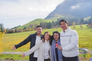 Zurich : Lucerne, Seebodenalp et tour en hélicoptère