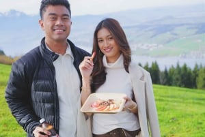 Zurich : Lucerne, Seebodenalp et tour en hélicoptère