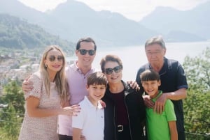 Zurich : Lucerne, Seebodenalp et tour en hélicoptère