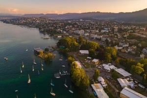 Zürich: Sightseeingtur med åpen buss og valgfri båttur