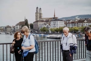 Zürich: Sightseeingtur med åpen buss og valgfri båttur