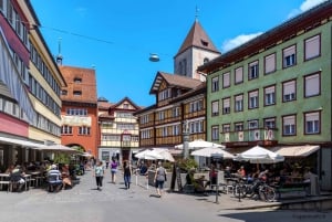 Zürich Open-top Tour og chokolade- og ostelandskab