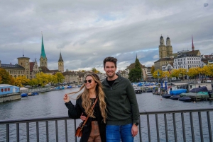 3-i-1 omvisning til fots i Zürich med fotografering og smaker