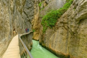 Zúrich: tour privado de un día al valle de las cascadas y a Interlaken.