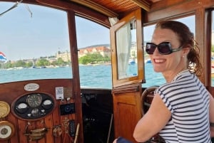 Zurych: Wycieczka z przewodnikiem prywatną łodzią