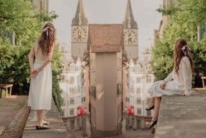 Zurigo: Servizio fotografico professionale privato al Lindenhof