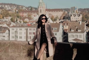 Zurigo: Servizio fotografico professionale privato al Lindenhof