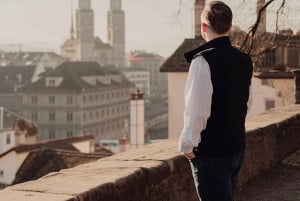 Zurigo: Servizio fotografico professionale privato al Lindenhof