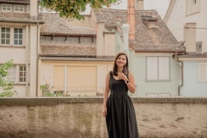 Zurigo: Servizio fotografico professionale privato al Lindenhof