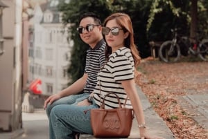 Zurigo: Servizio fotografico professionale privato al Lindenhof