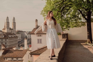 Zurique: Sessão de fotos profissional particular no Lindenhof