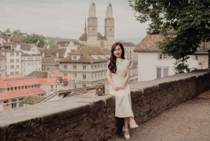 Zurique: Sessão de fotos profissional particular no Lindenhof