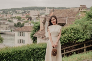 Zurique: Sessão de fotos profissional particular no Lindenhof