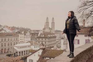 Zurique: Sessão de fotos profissional particular no Lindenhof