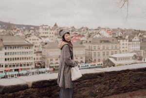 Zurique: Sessão de fotos profissional particular no Lindenhof