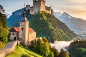 Zürich Yksityinen kiertomatka Liechtensteiniin ja Heidilandiin