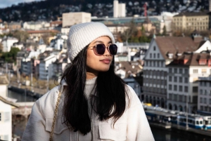 Zürich: Professionell fotosession på ikoniska platser + Polybahn