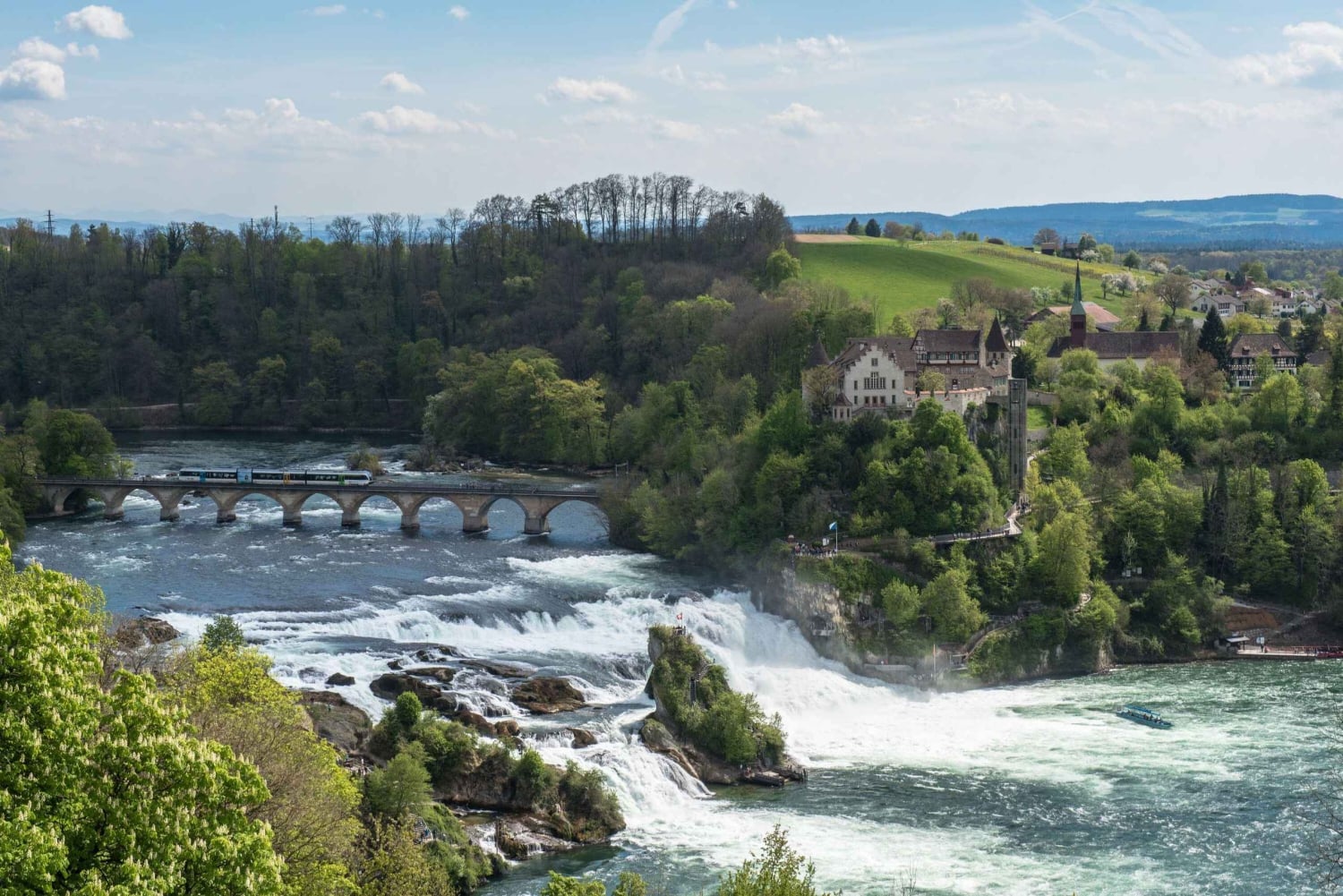 Zürich: private Tour zum Rheinfall
