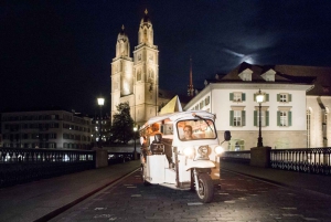 Zurich: Swiss Cheese Fondue and Wine e-Tuk-Tuk Tour