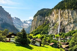 Zürich: Grindelwald, Lauterbrunnen ja Interlaken -yksityiskierros