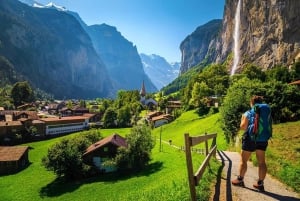 Zürich: Grindelwald, Lauterbrunnen ja Interlaken -yksityiskierros