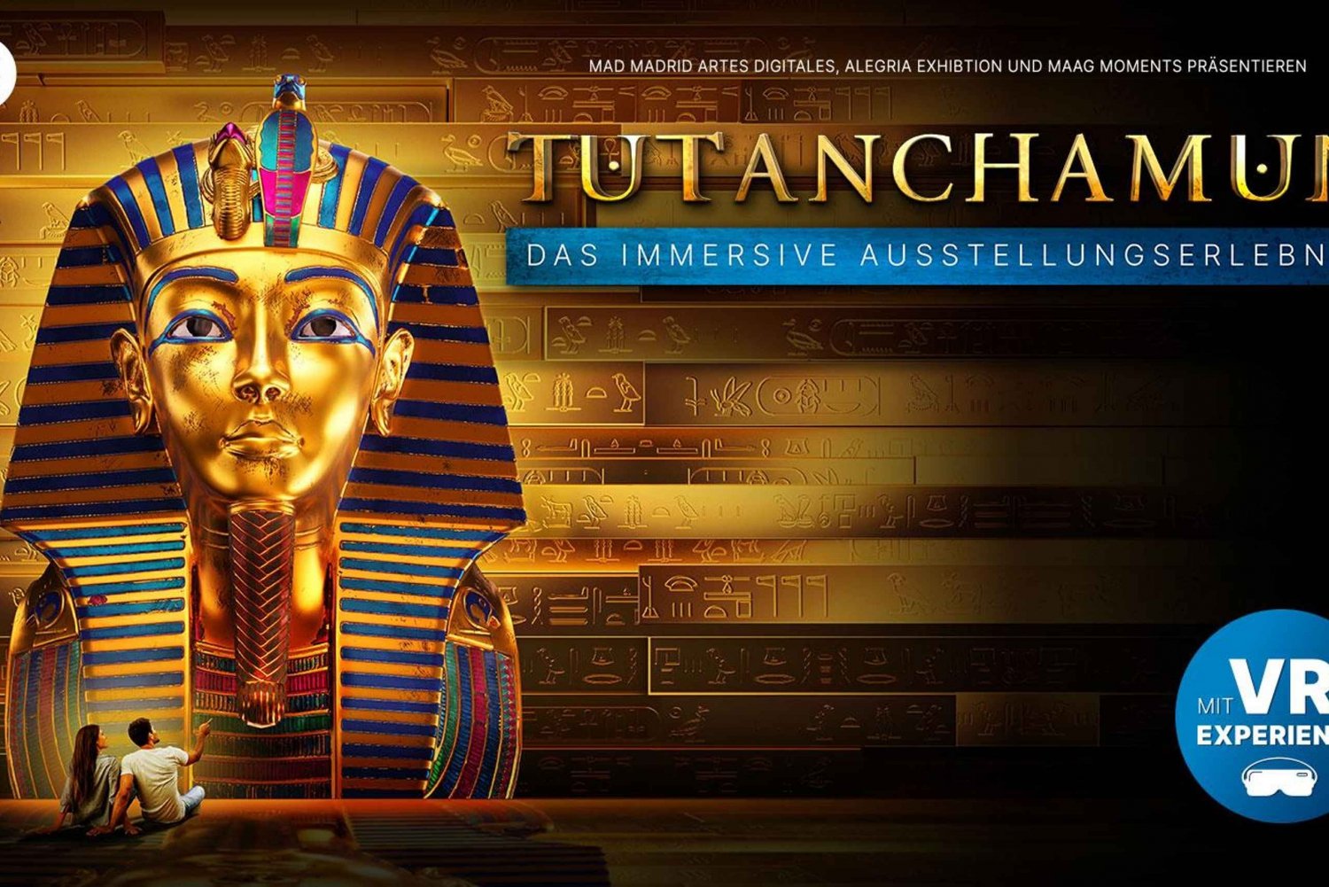 Zürich: Tutankhamun uppslukande utställning inkl. VR-upplevelse